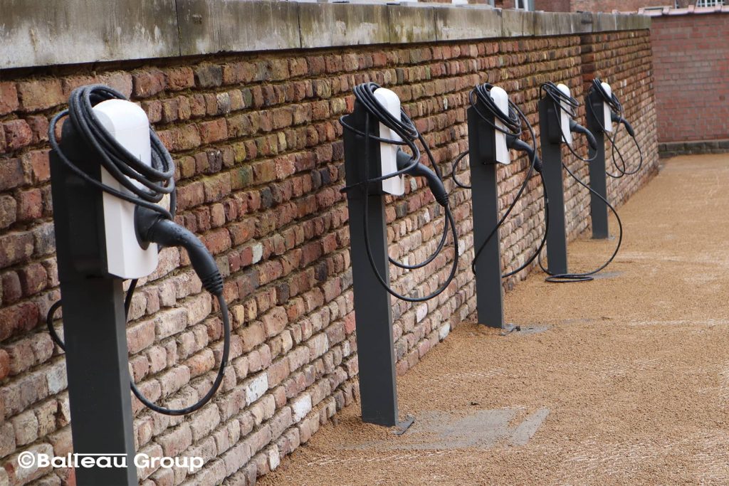 bornes électriques pour la spge, recharger les voitures électriques